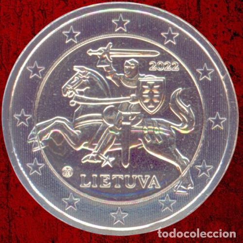 Euros: Lithuania 2 Euro 2022 Uncirculated UNC - Foto 1