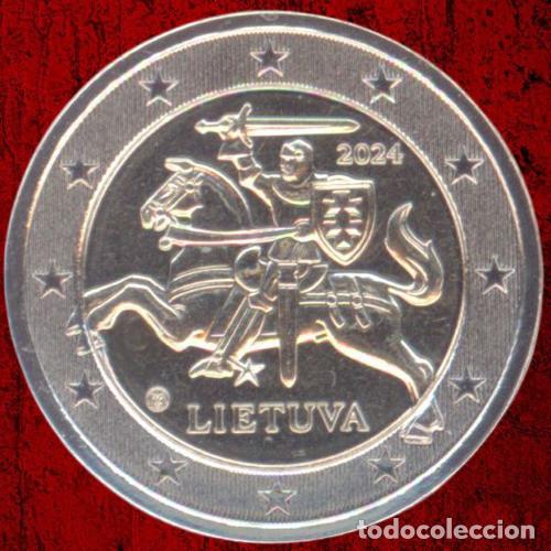 Euros: Lithuania 2 Euro 2024 Uncirculated UNC - Foto 1