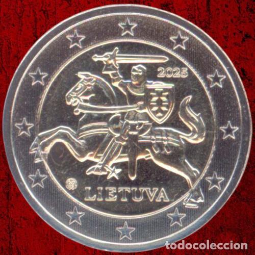 Euros: Lithuania 2 Euro 2025 Uncirculated UNC - Foto 1