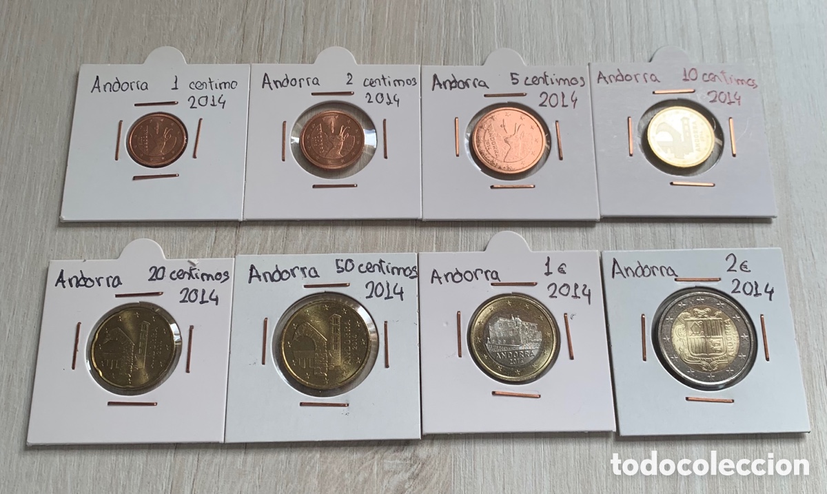 Euros: Serie Andorra 2014 SC - Foto 1
