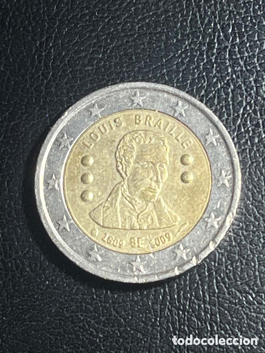 Euros: 2 euros 2009 Braile B&eacute;lgica | Moneda Conmemorativa
