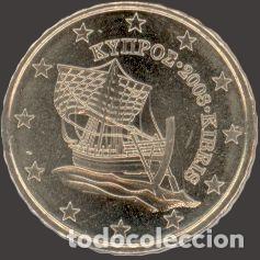 Euros: Cyprus 10 Cent 2008 Uncirculated UNC - Foto 1
