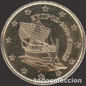 Euros: Cyprus 50 Cent 2009 Uncirculated UNC - Foto 1