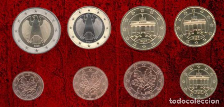 Euros: Germany all 8 coins A Berlin 2003 Uncirculated - Foto 1
