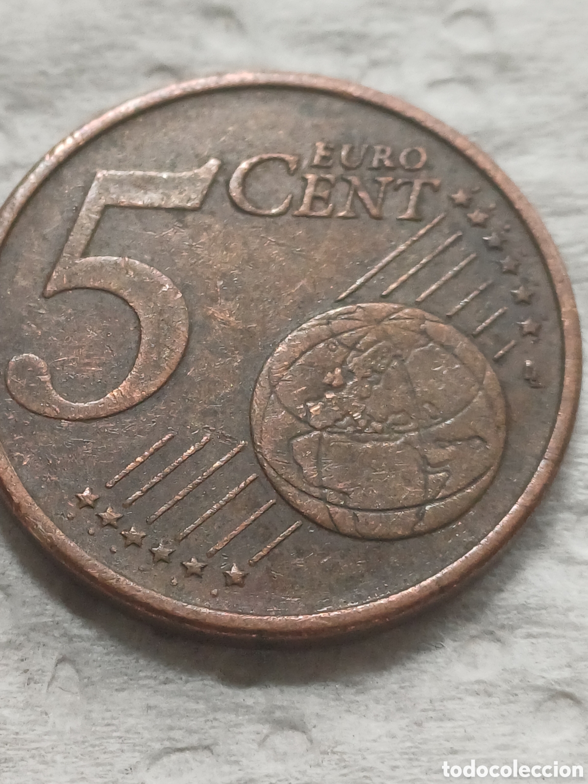 Euros: Moneda de 5 cent Portugal - Foto 5