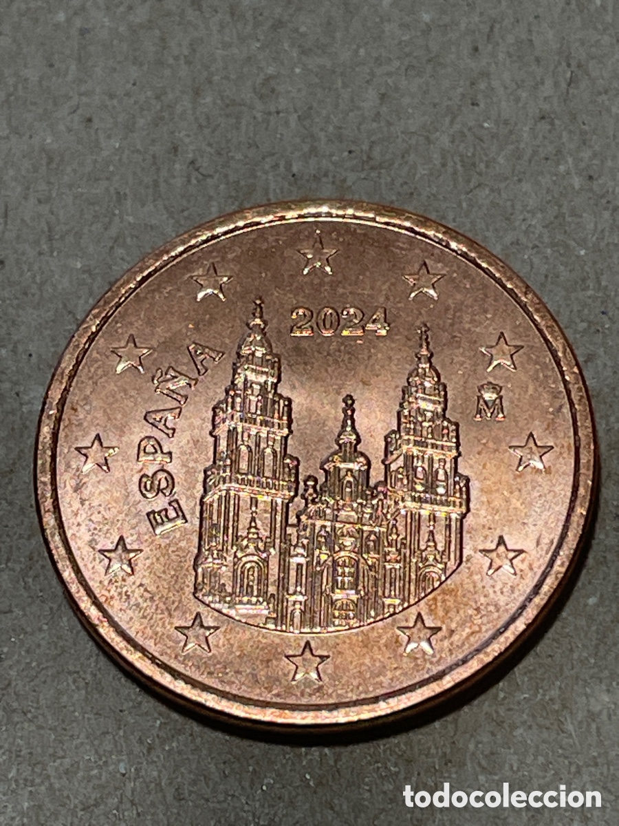 Euros: Moneda 5 c&eacute;ntimos Espa&ntilde;a 2024 SC sin circular - Foto 1