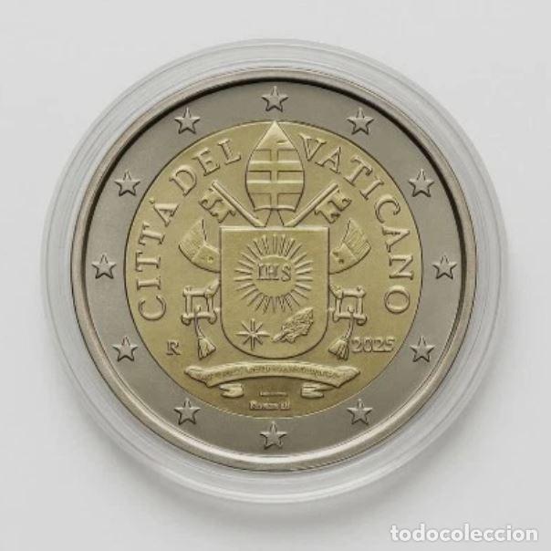 Euros: VATICANO 2 EUROS 2025 - SIN CIRCULAR - DE CARTERA OFICIAL
