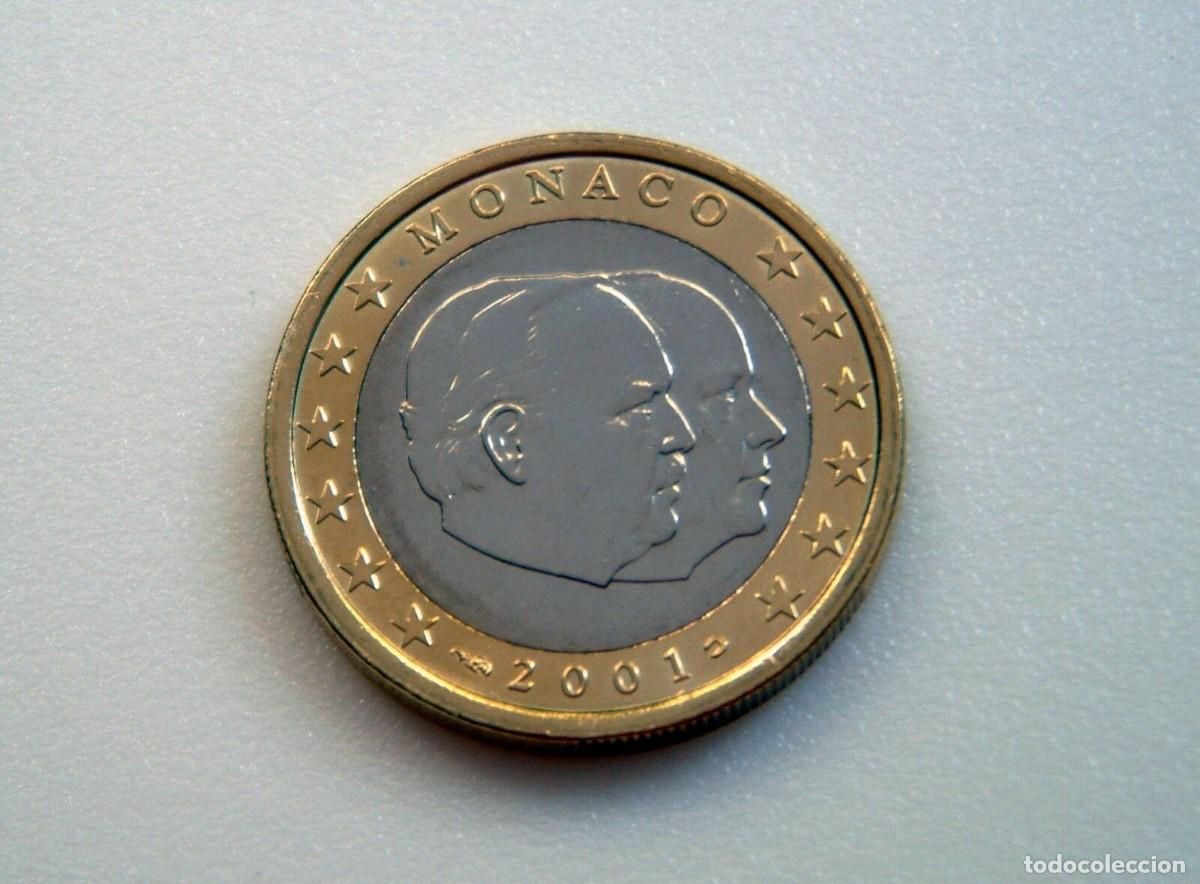 Euros: 1 EURO MONACO 2001 PRINCIPE RAINIERO - SIN CIRCULAR