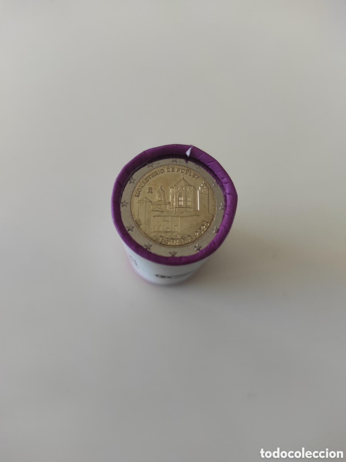Euros: 25 monedas de 2 euros sin circular 2026 monasterio de poblet