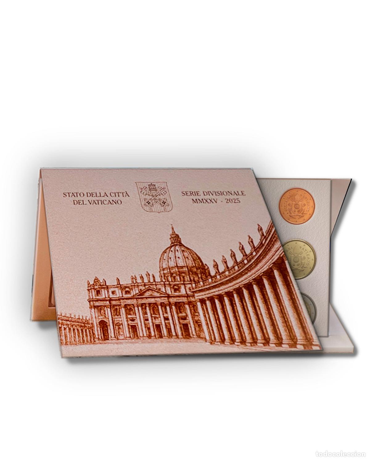 Euros: VATICANO 2025. CARTERA SERIE DIVISIONALE DEL PAPA FRANCISCO 2025.