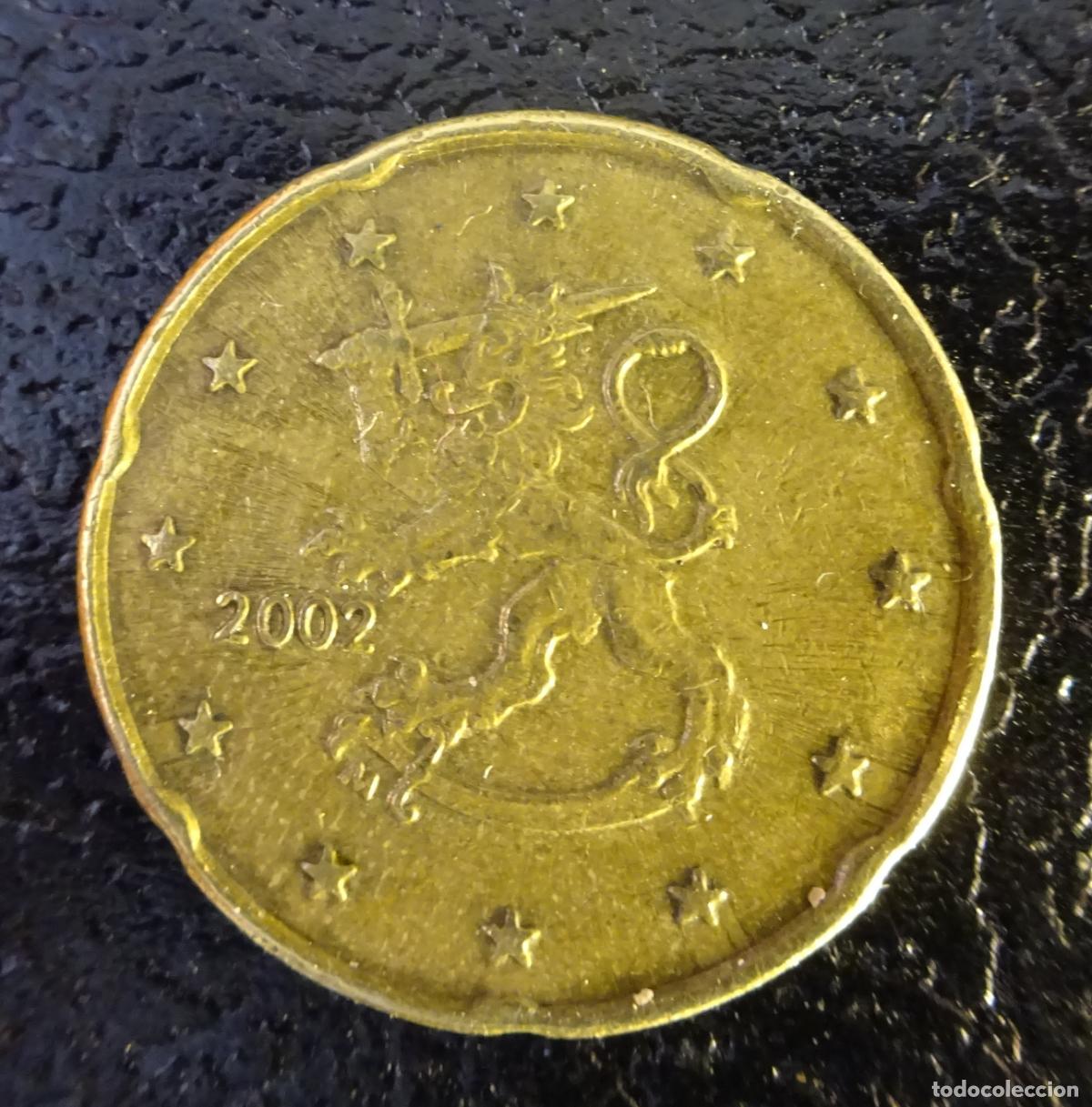 Euros: FINLANDIA 20 C&Eacute;NTIMOS DE EURO 2002