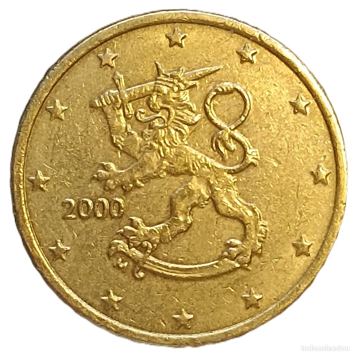 Euros: FINLANDIA 50 CENTIMOS EURO; A&Ntilde;O 2006; KM# 103; CIRCULADA (BC+); (RF FIN-2006-50)