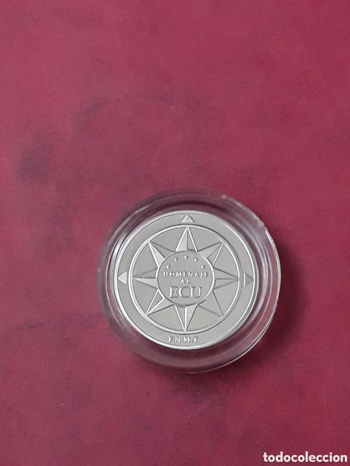 Euros: MONEDA PLATA HOMENAJE AL ECU FNMT