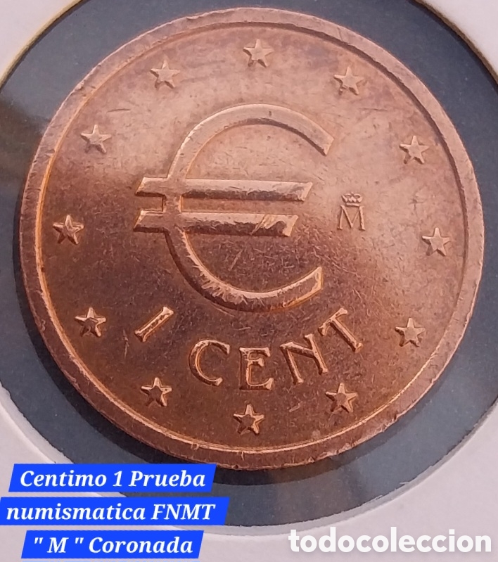 Euros: Prueba numismatica De 1Cent Espa&ntilde;a !??. - Foto 5