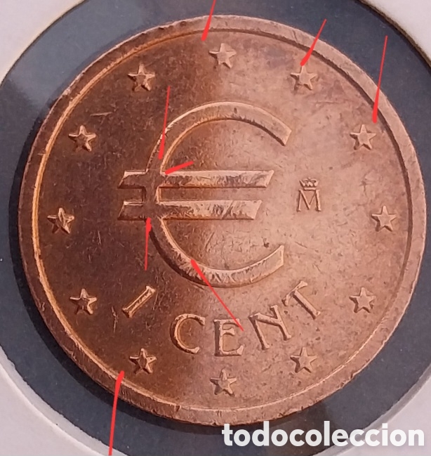 Euros: Prueba numismatica De 1Cent Espa&ntilde;a !??. - Foto 9