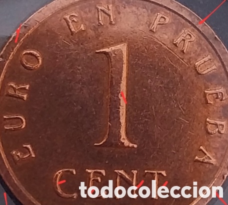 Euros: Prueba numismatica De 1Cent Espa&ntilde;a !??. - Foto 6