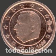Euros: Belgium 1 cent 1999 Uncirculated