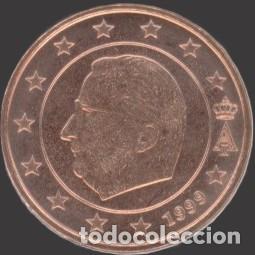 Euros: Belgium 5 cent 1999 Uncirculated - Foto 1
