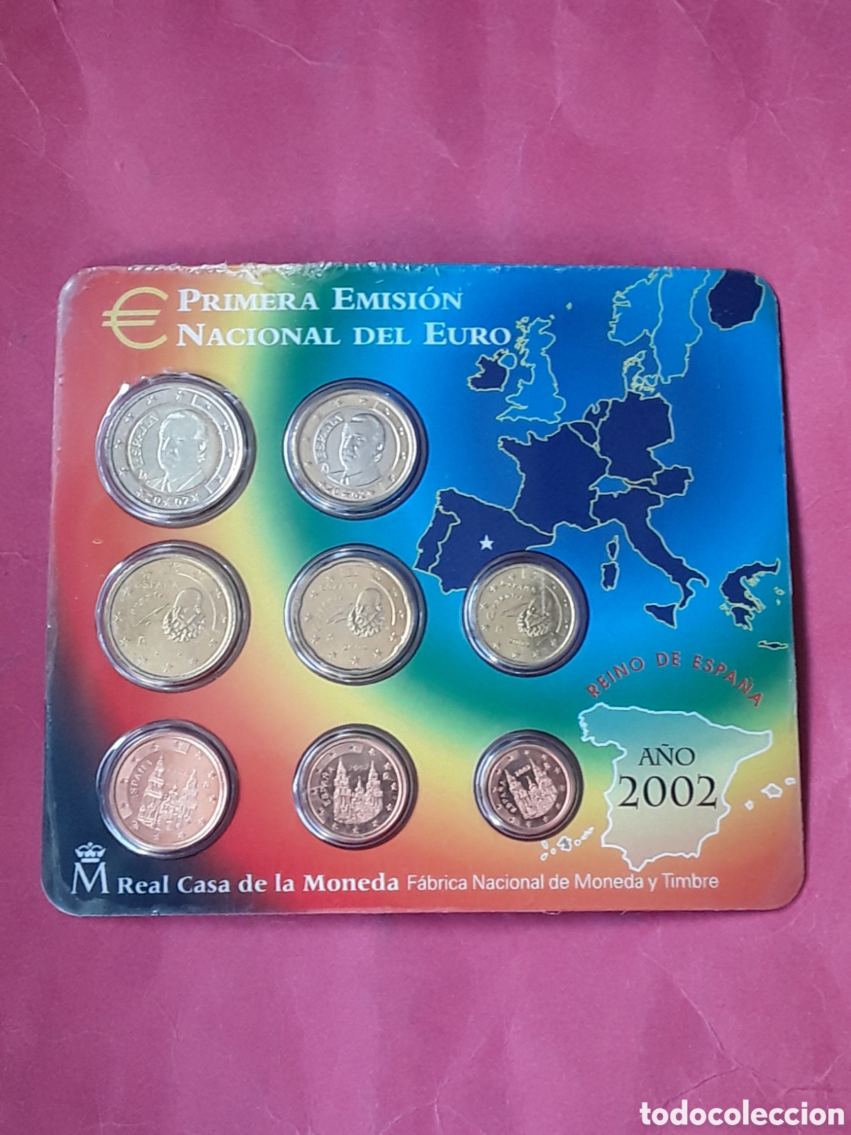 Euros: CARTERA SET EUROS 2002 FNMT
