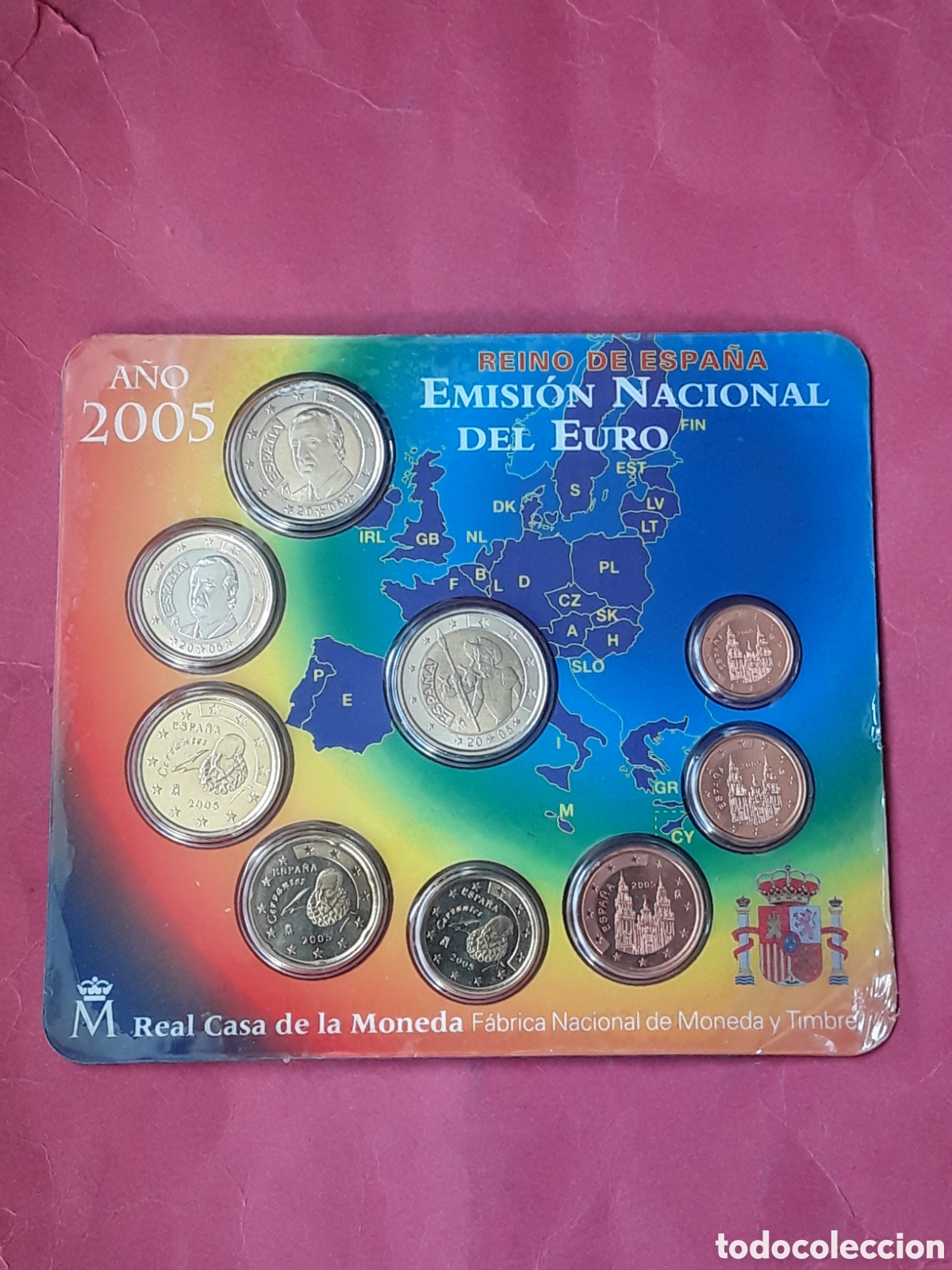 Euros: CARTERA SET EUROS 2005 FNMT