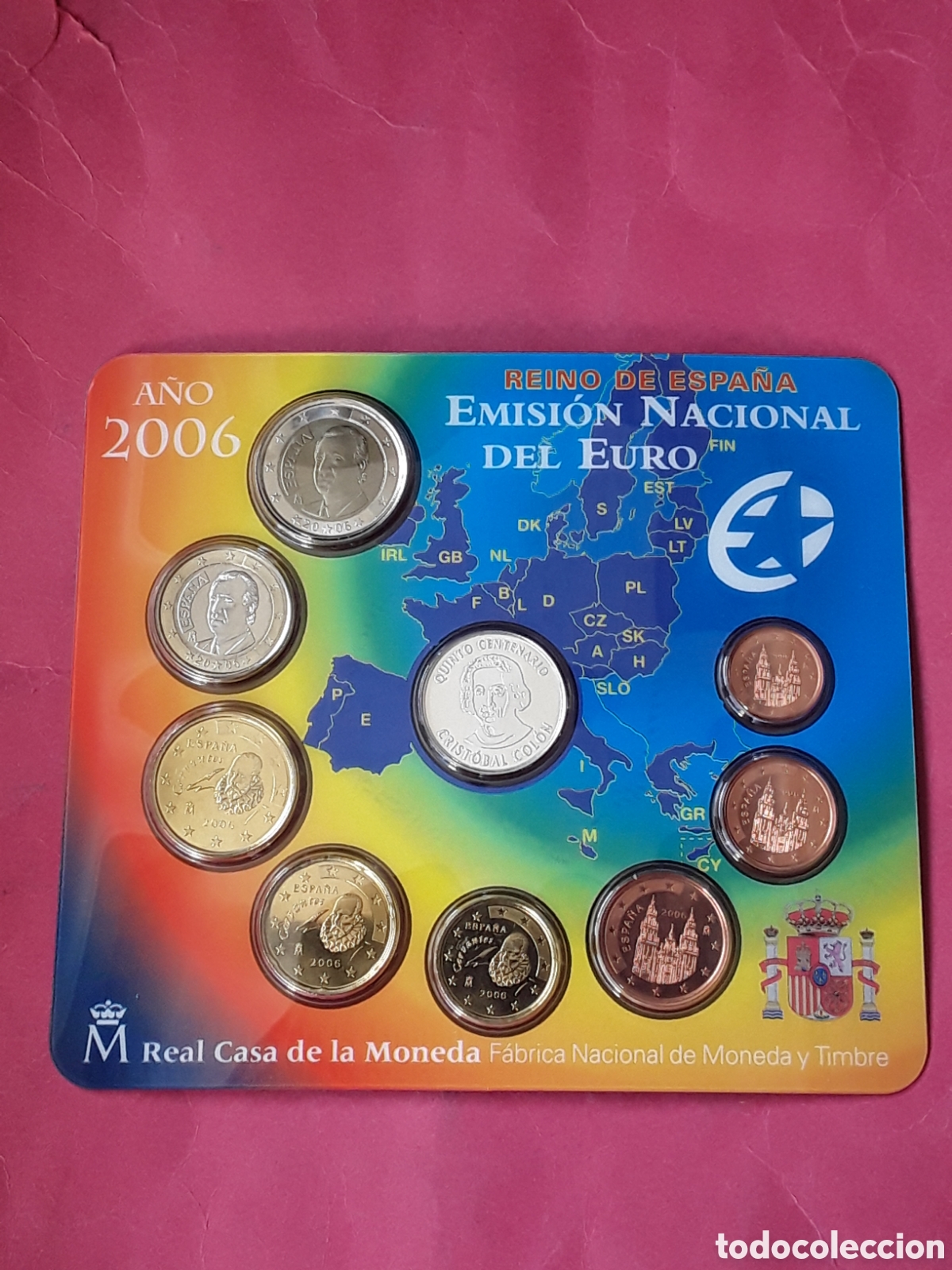 Euros: CARTERA SET EUROS 2006 FNMT