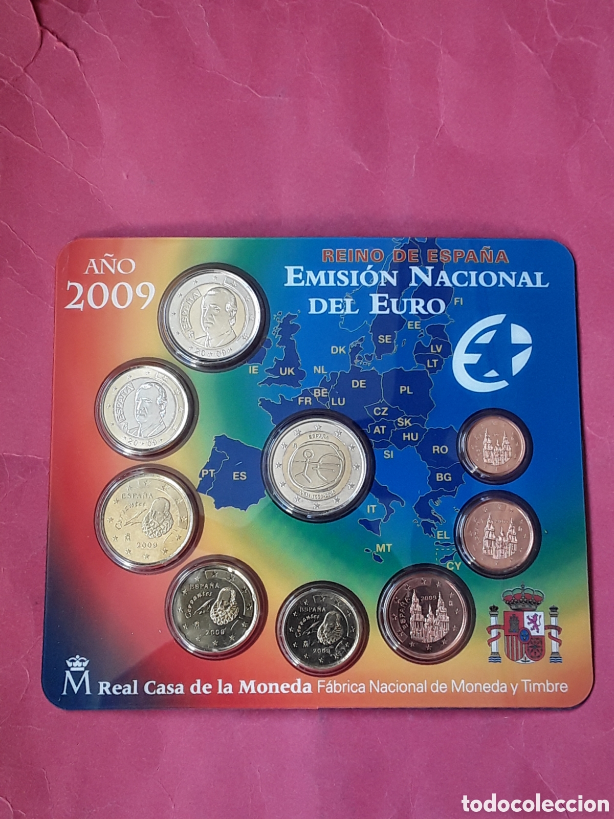 Euros: CARTERA SET EUROS 2009 FNMT