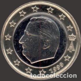 Euros: Belgium 1 Euro 1999 Uncirculated - Foto 1
