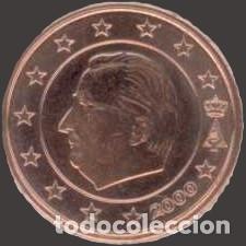 Euros: Belgium 2 cent 2000 Uncirculated