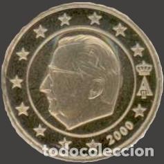 Euros: Belgium 10 cent 2000 from original set Uncirculated