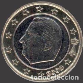 Euros: Belgium 1 Euro 2000 from original set Uncirculated - Foto 1