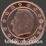 Euros: Belgium 1 cent 2001 Uncirculated
