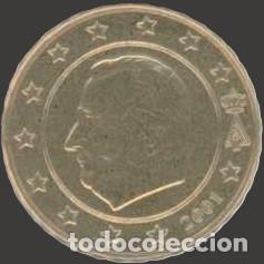 Euros: Belgium 10 cent 2001 Uncirculated - Foto 1