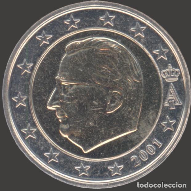 Euros: Belgium 2 Euro 2001 from original set Uncirculated
