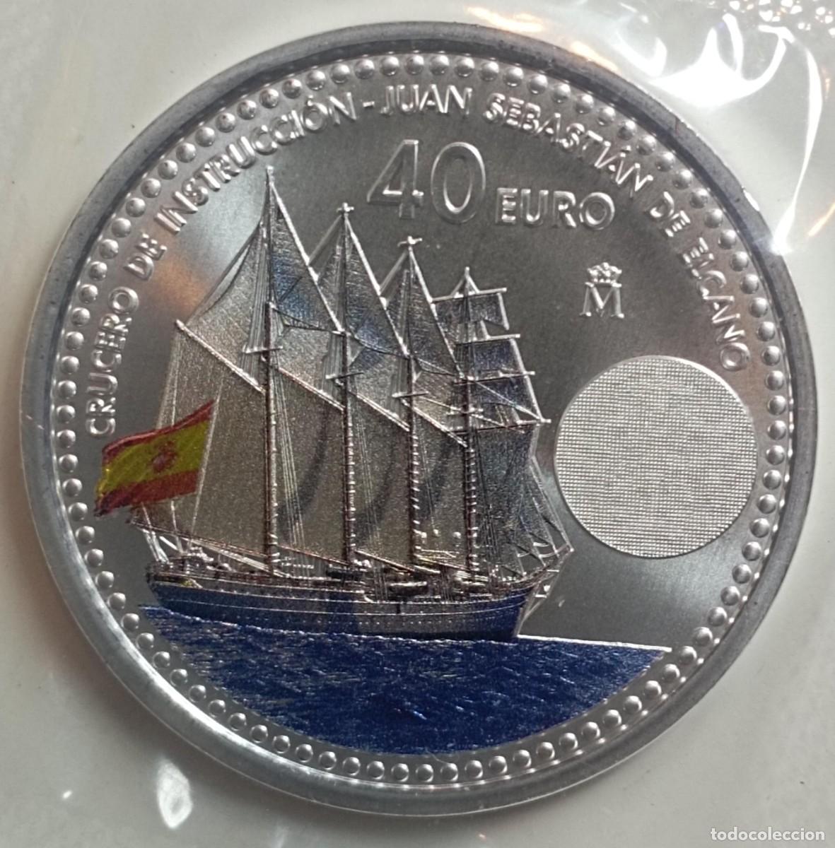 Euros: Moneda de Espa&ntilde;a 40 euros del 2025 de plata