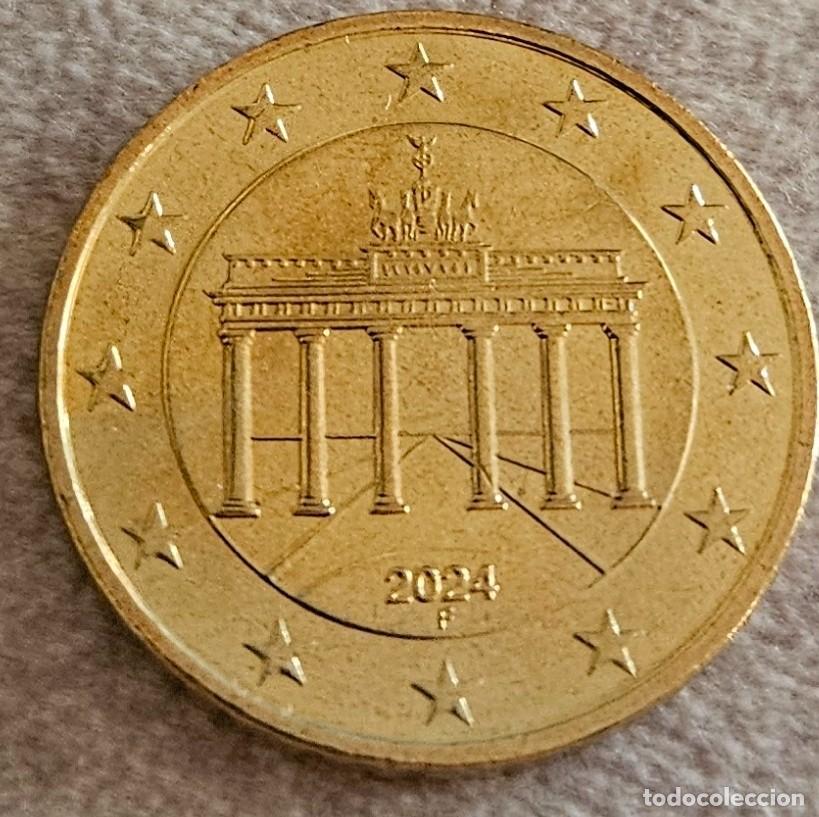 Euros: MONEDA 50 CTS ALEMANIA 2024 - CECA F - SIN CIRCULAR