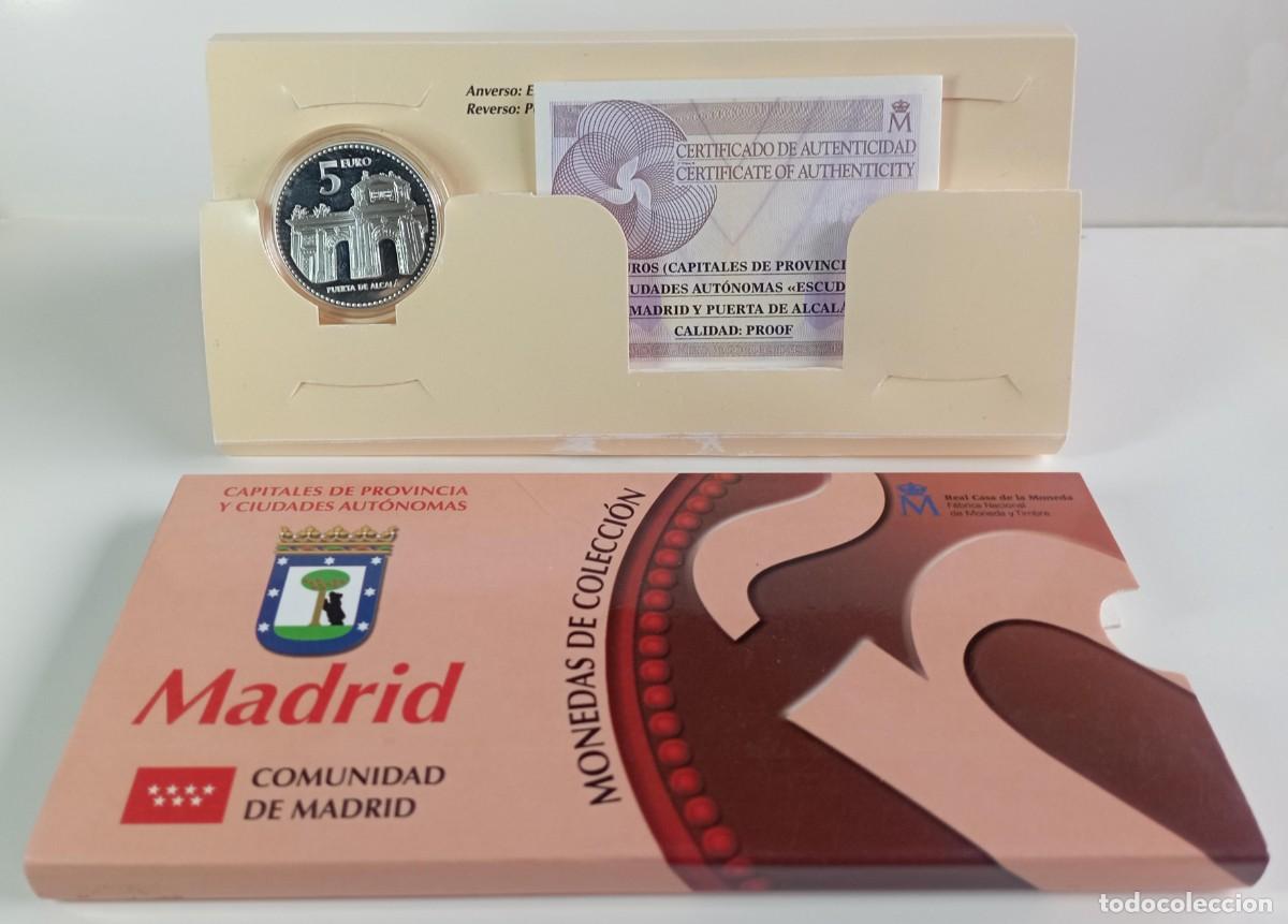 Euros: Moneda de Espa&ntilde;a 5 euros del 2010 de plata