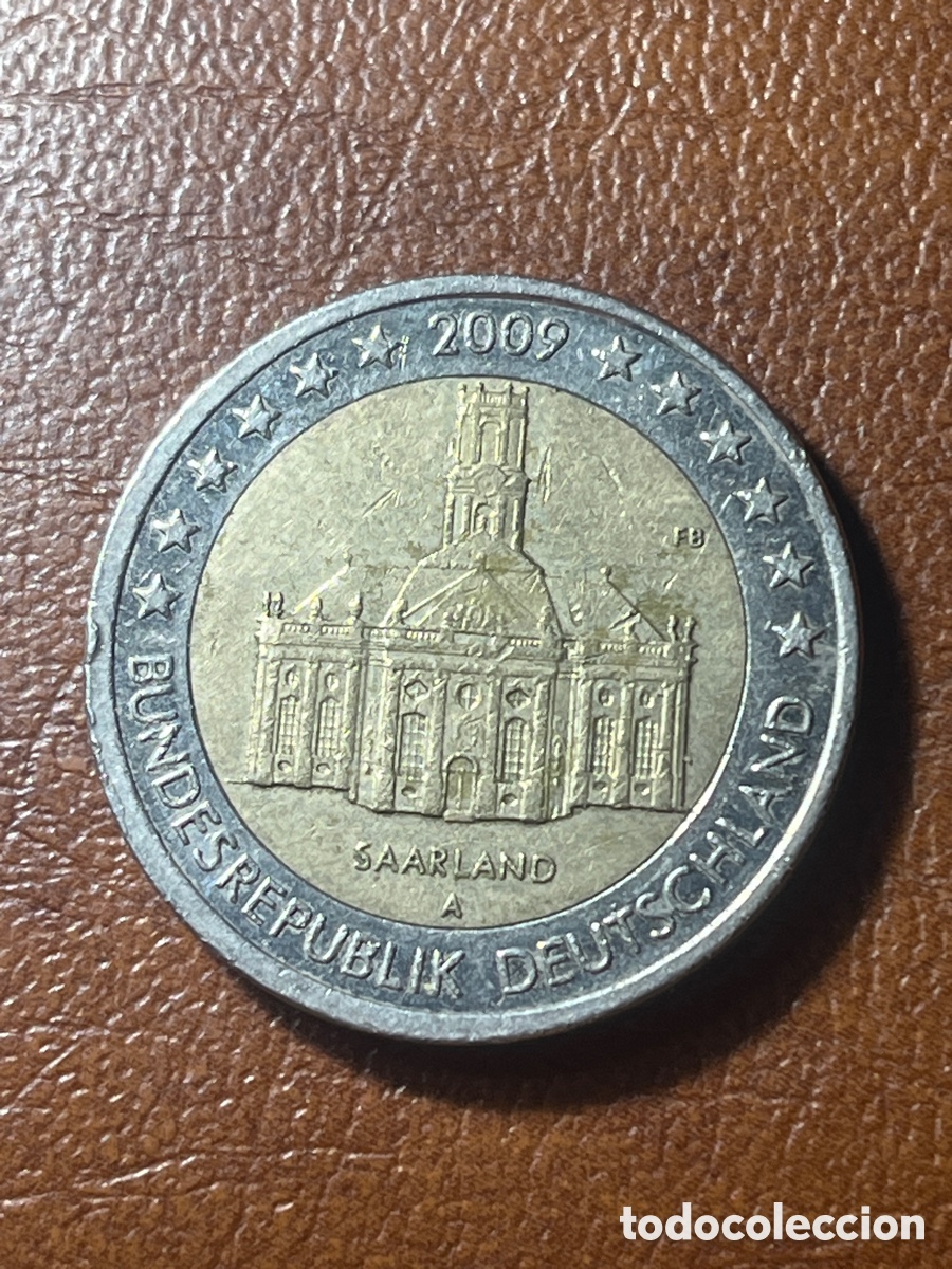 Euros: 2 euros Saarland A Alemania 2009 | Moneda Conmemorativa