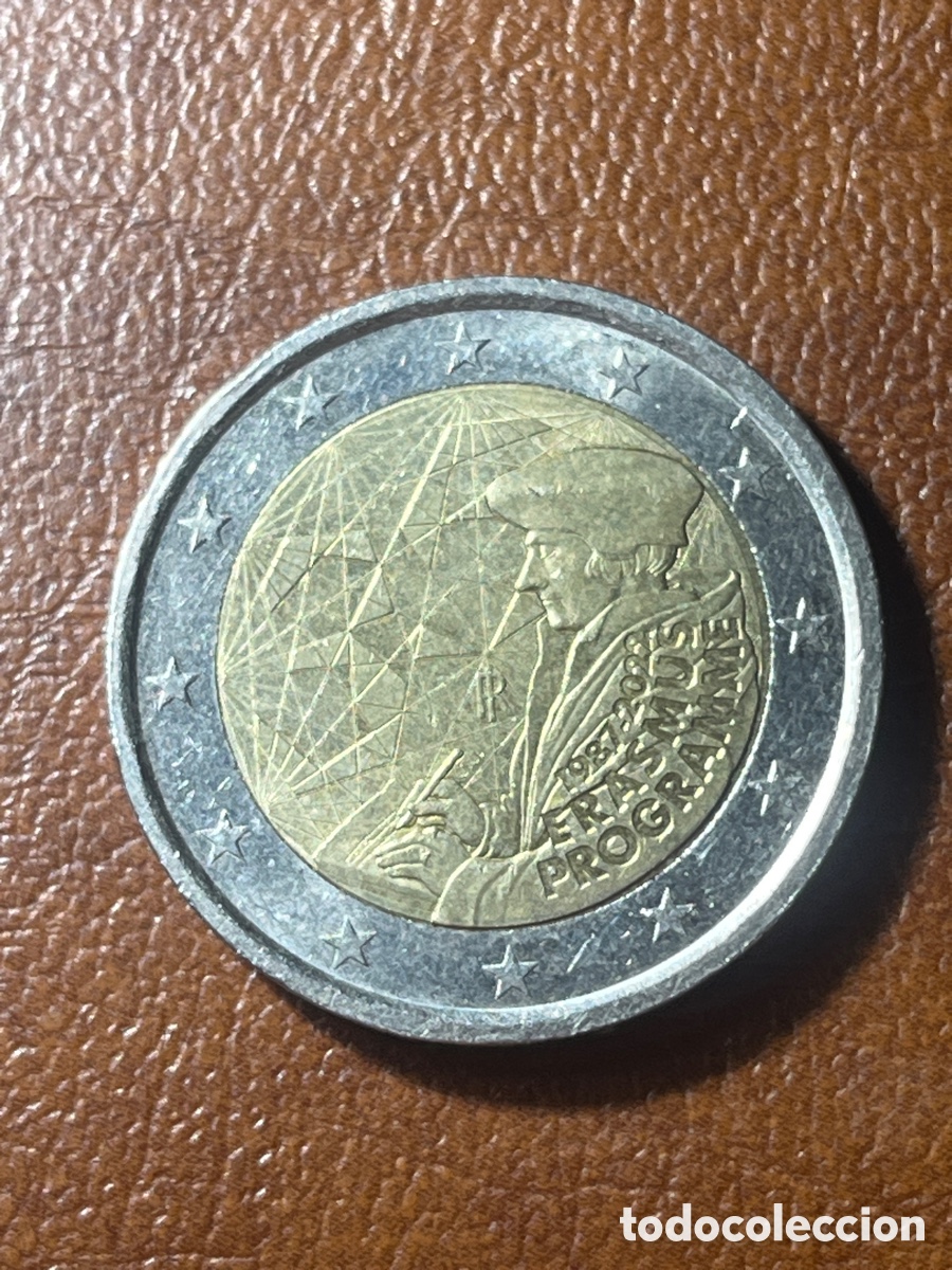 Euros: 2 euros Erasmus 2022 Italia | Moneda Conmemorativa