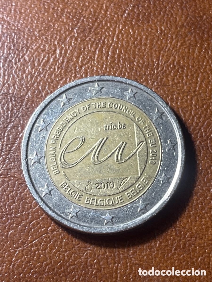Euros: 2 euros 2010 Presidencia B&eacute;lgica | Moneda Conmemorativa