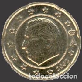 Euros: Belgium 20 cent 2002 Uncirculated