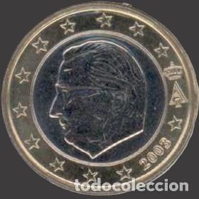 Euros: Belgium 1 Euro 2003 Uncirculated - Foto 1