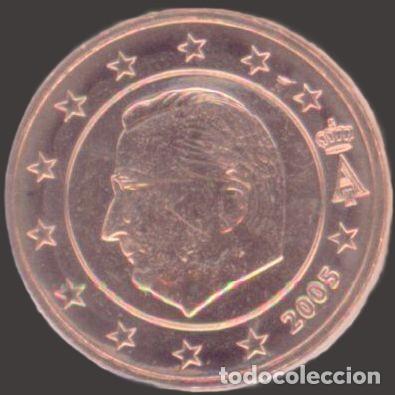 Euros: Belgium 1 cent 2005 from original set Uncirculated