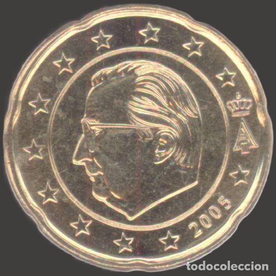 Euros: Belgium 20 cent 2005 Uncirculated