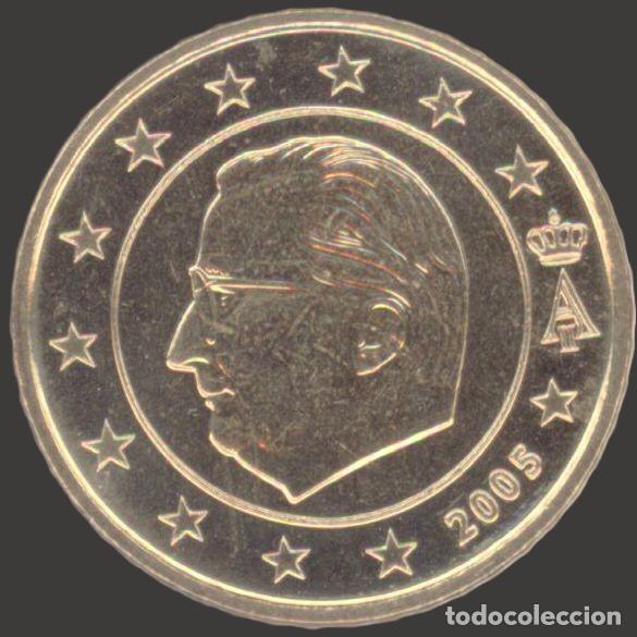 Euros: Belgium 50 cent 2005 from original set Uncirculated