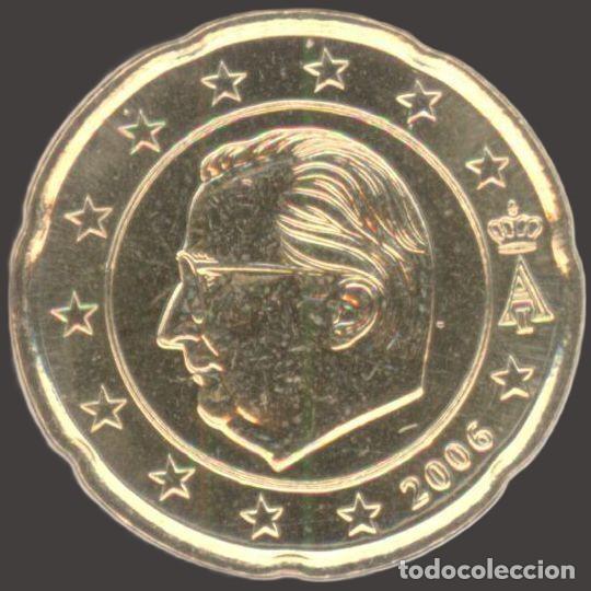 Euros: Belgium 20 cent 2006 Uncirculated