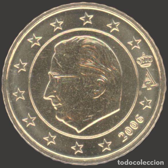 Euros: Belgium 50 cent 2006 from original set Uncirculated