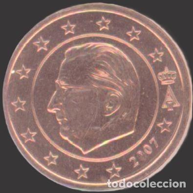 Euros: Belgium 1 cent 2007 Uncirculated