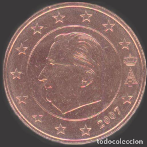 Euros: Belgium 5 cent 2007 from original set Uncirculated