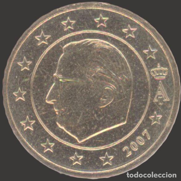 Euros: Belgium 50 cent 2007 Uncirculated - Foto 1