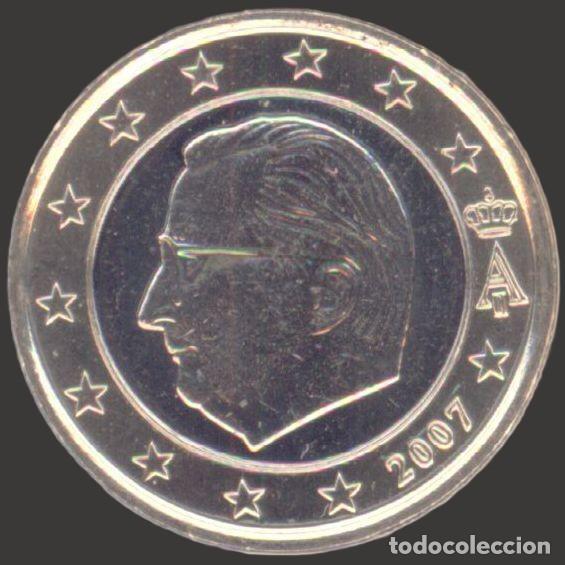 Euros: Belgium 1 Euro 2007 from original set Uncirculated